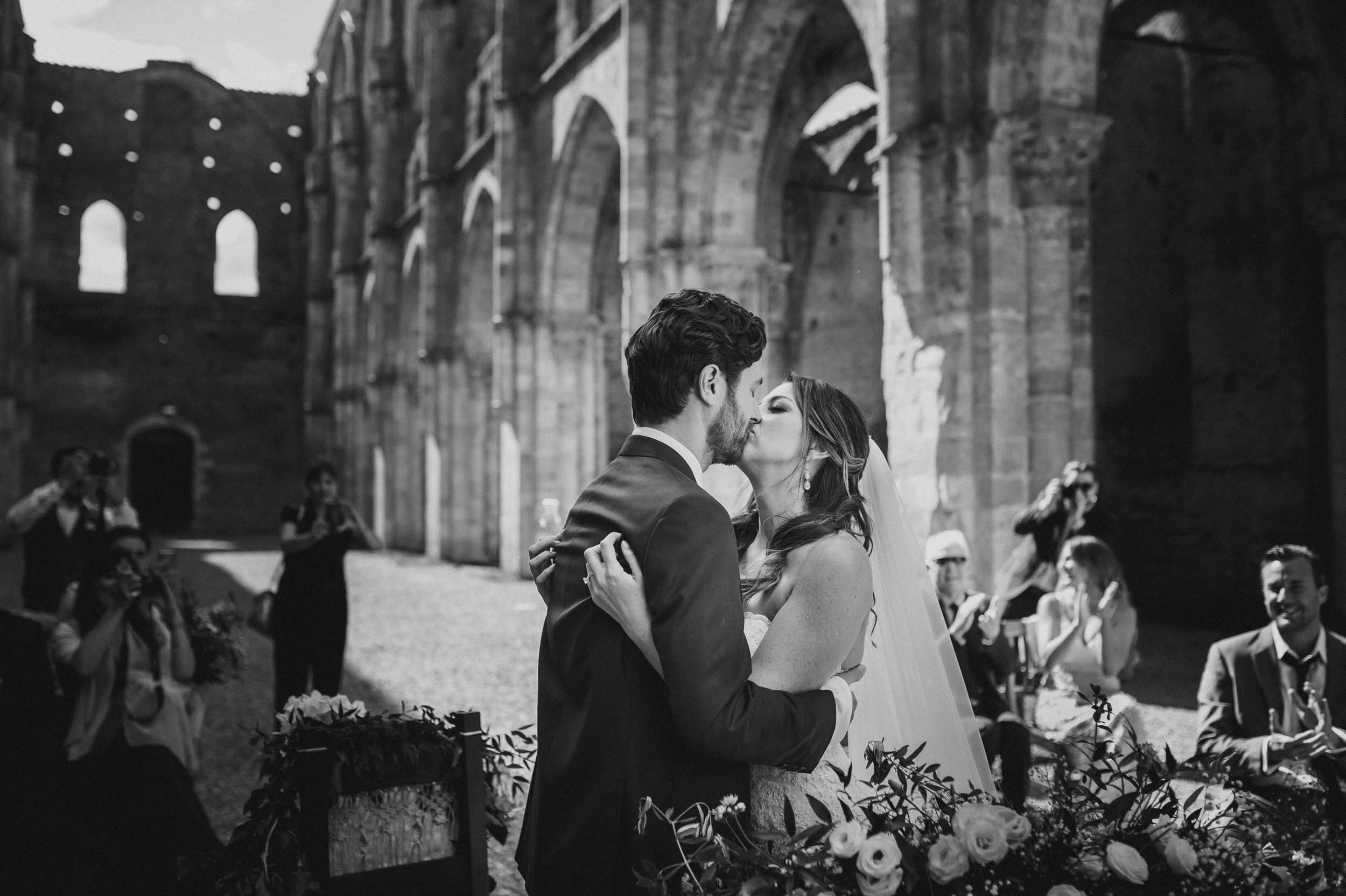 Wedding in San Galgano Abbey Tuscany