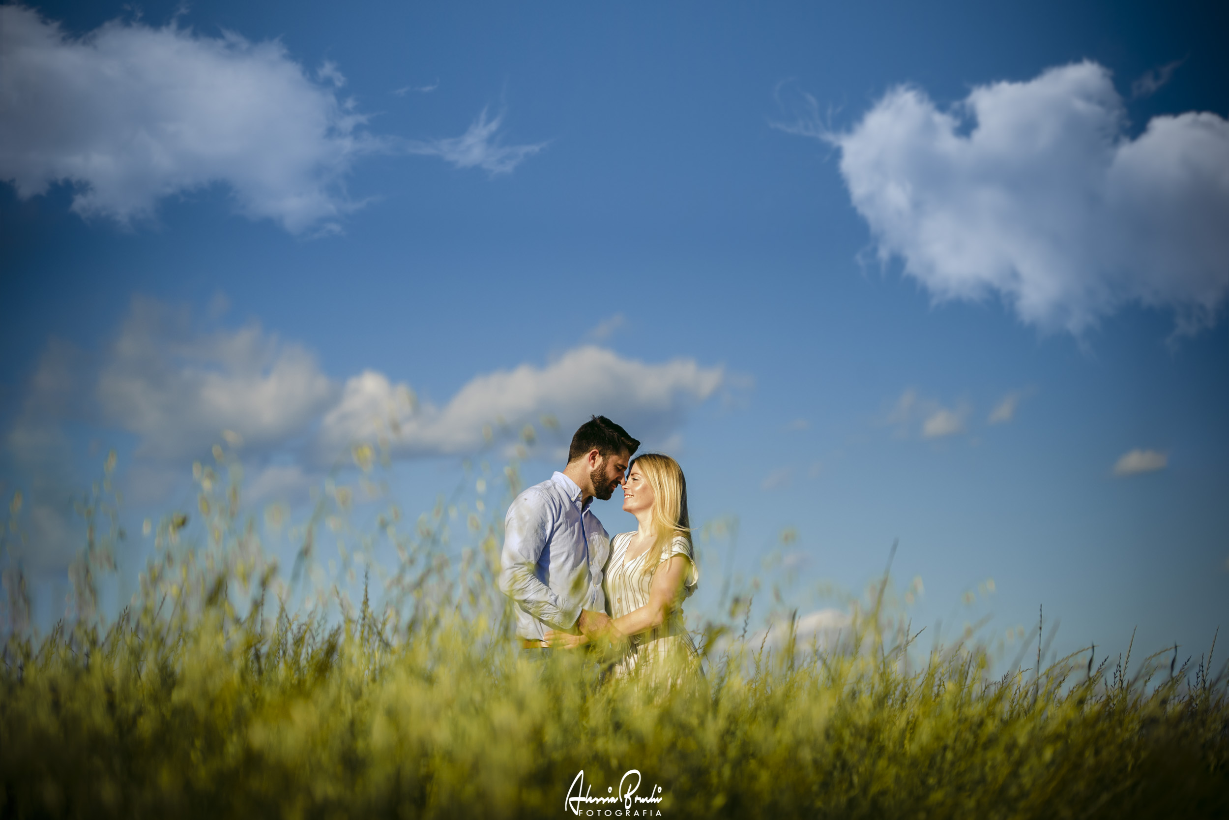 Engagement photo Shooting in Siena Tuscany