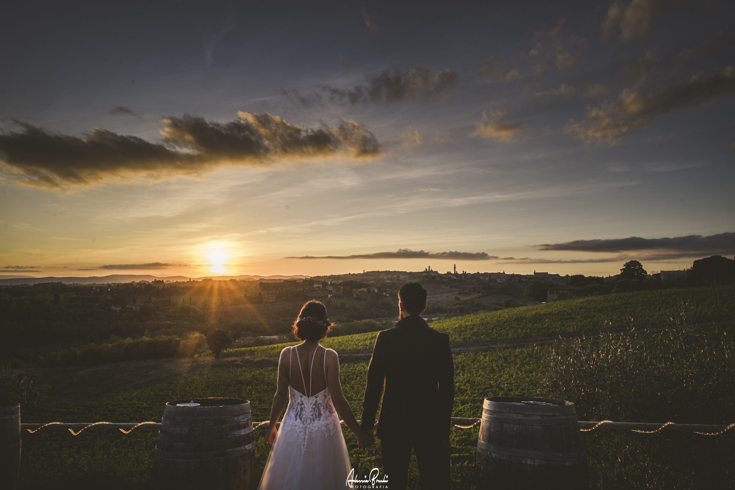 MATRIMONIO A CASTEL DI PUGNA, TOSCANA