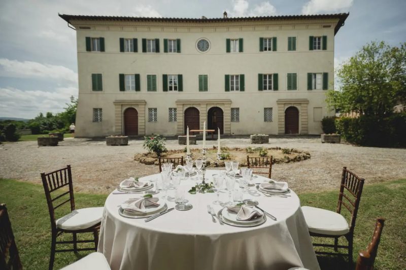 villa cavaglioni luxury wedding venue tuscany